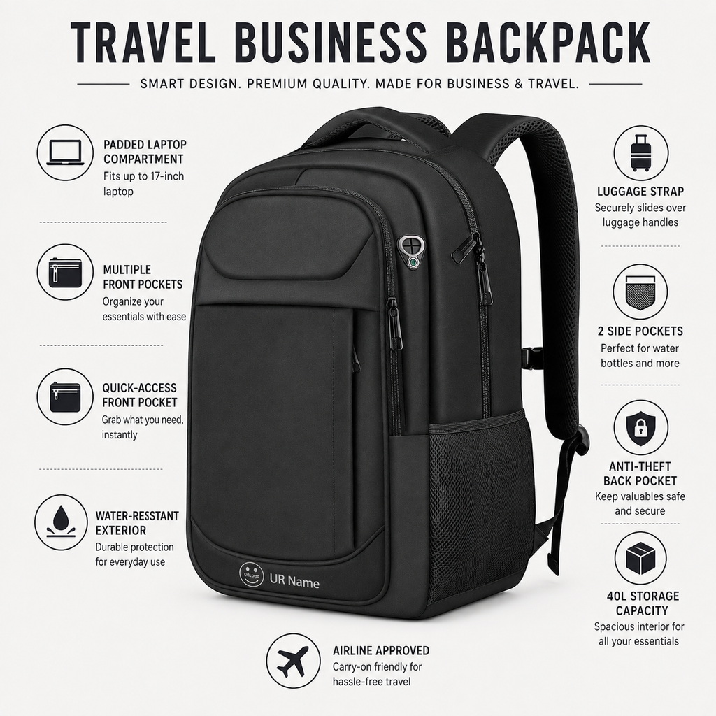Velevia Loyal Series — Personalized Backpack