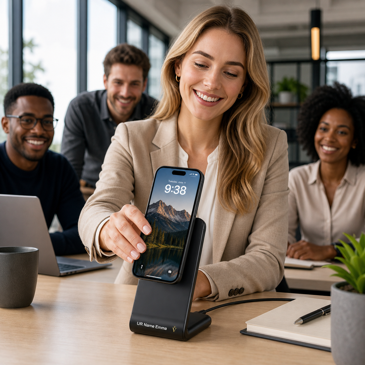 Velevia Smart Series — Magnetic Charging Dock