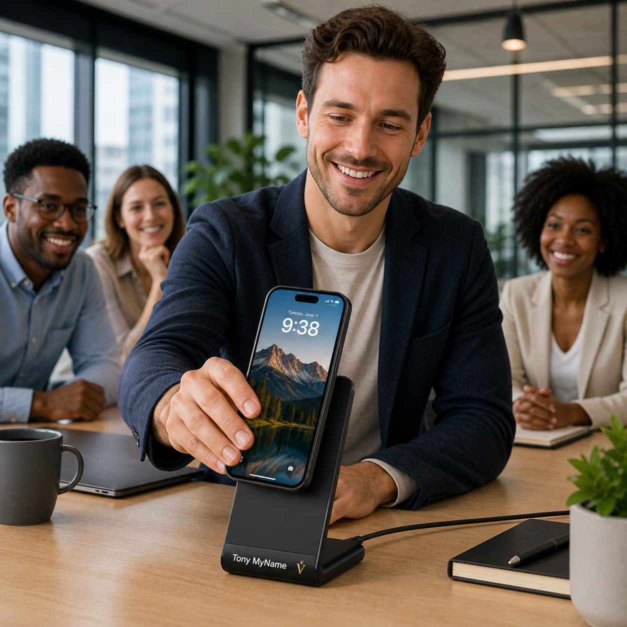 Velevia Smart Series — Magnetic Charging Dock