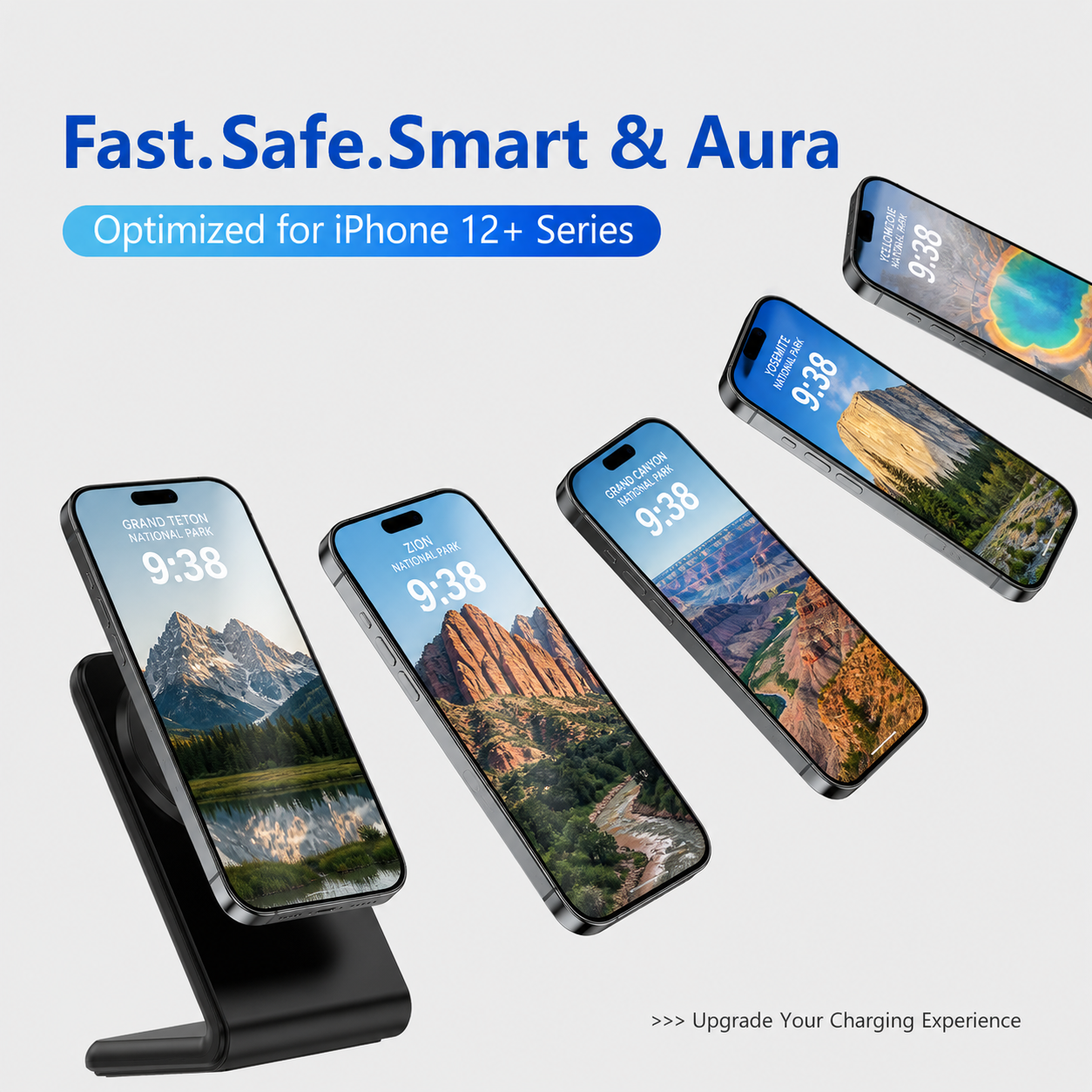 Velevia Smart Series — Magnetic Charging Dock