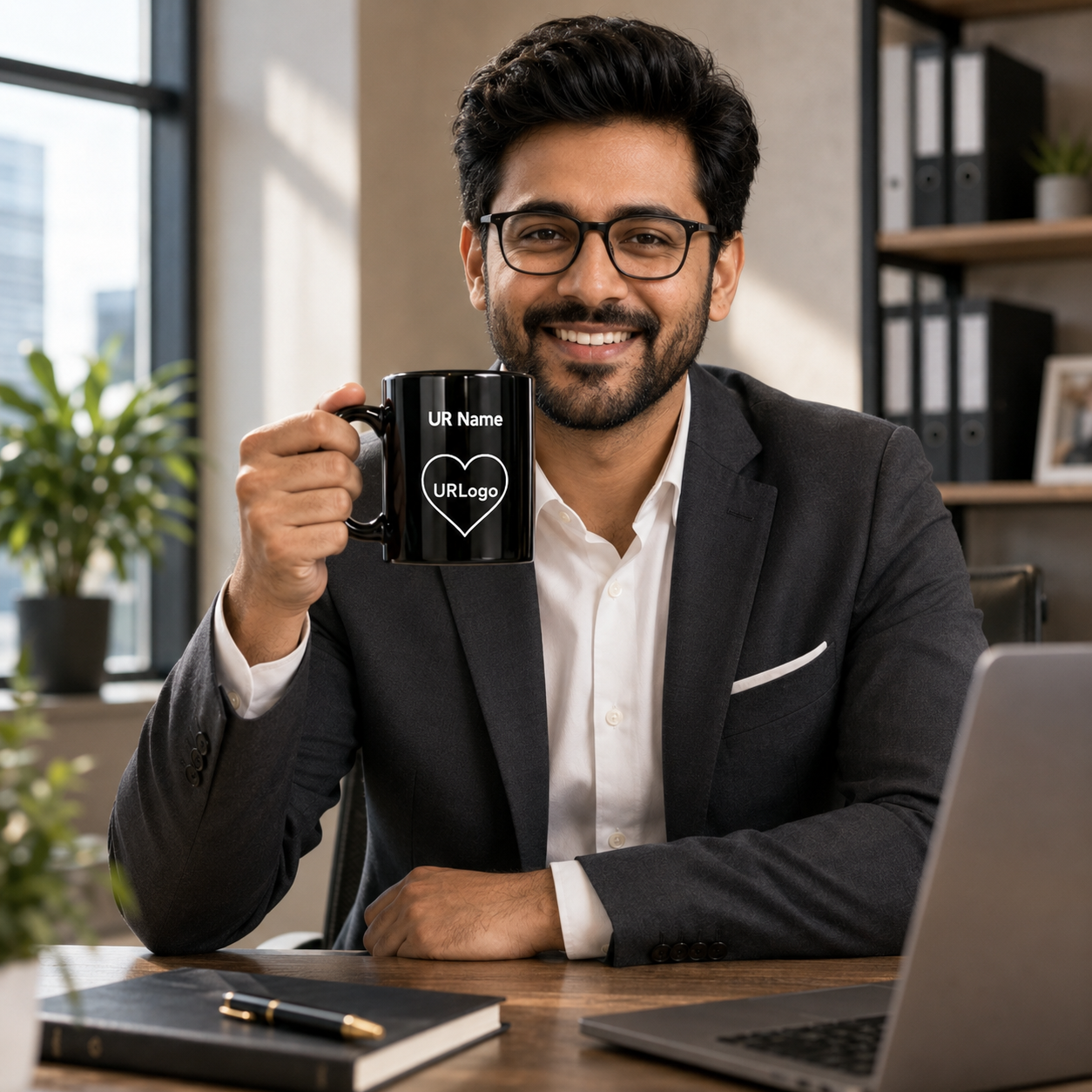 Team Loyalty – Personalized Cup with Name and Logo Customization Services