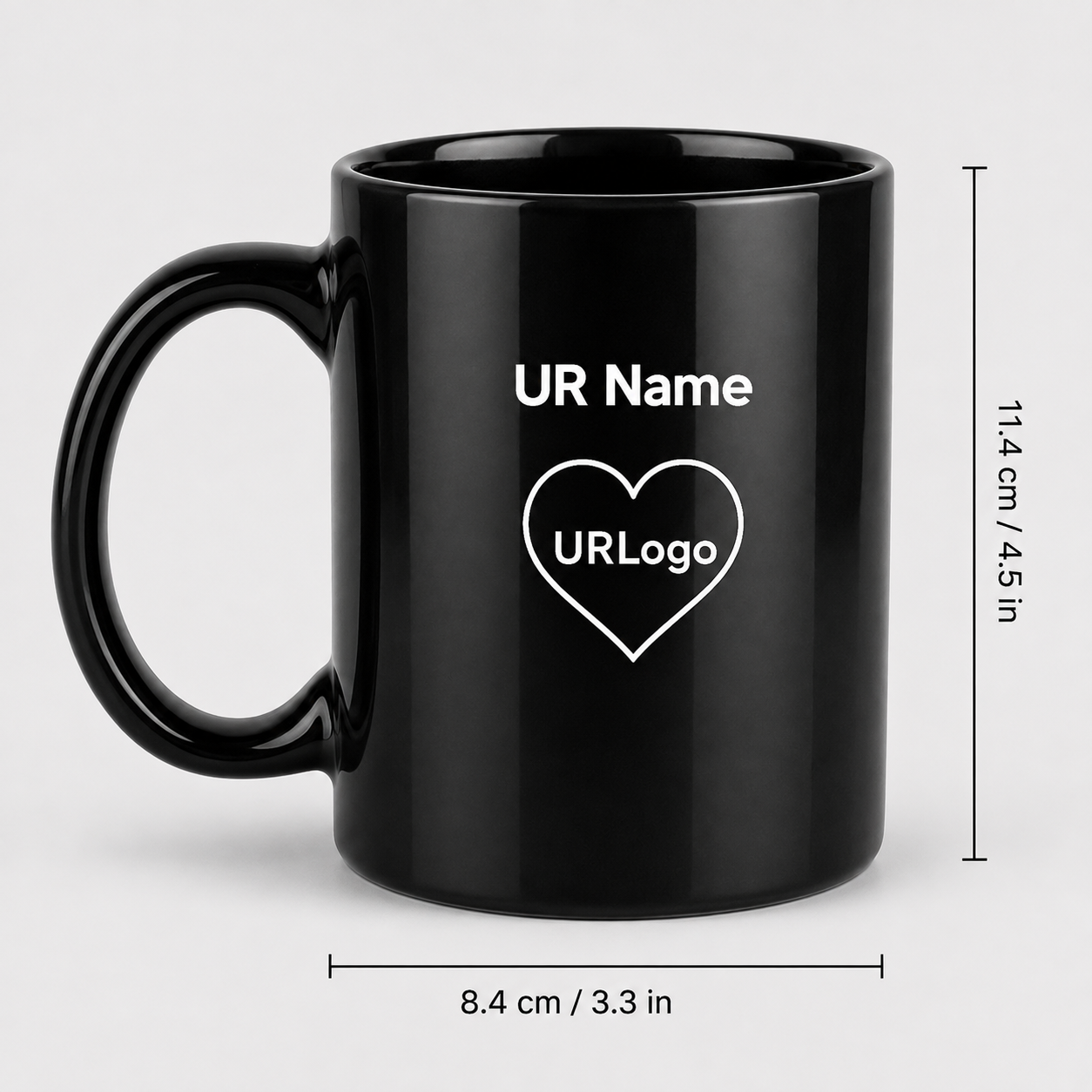Team Loyalty – Personalized Cup with Name and Logo Customization Services