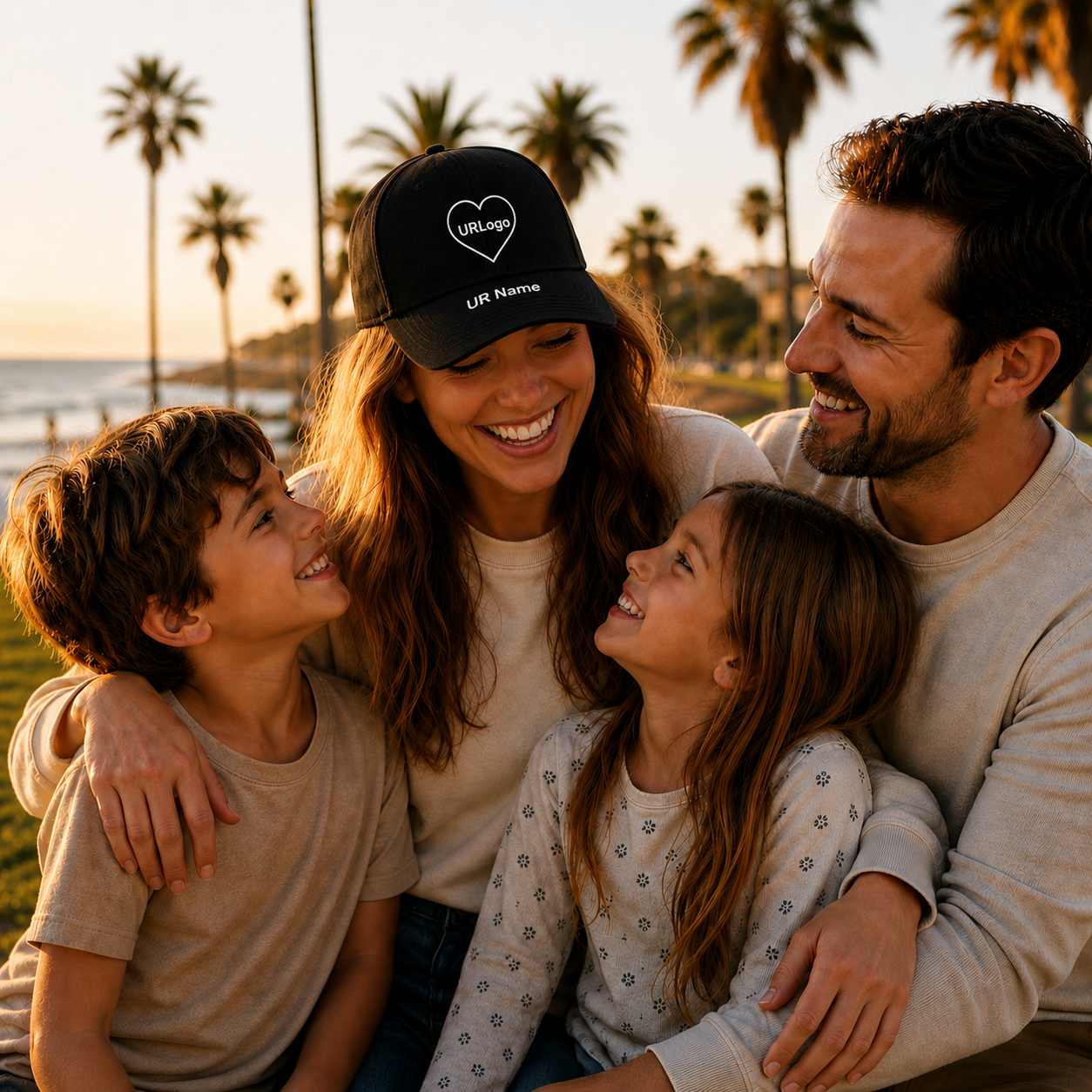 Team Loyalty – Personalized Premium Cap with Name and Logo Customization Services