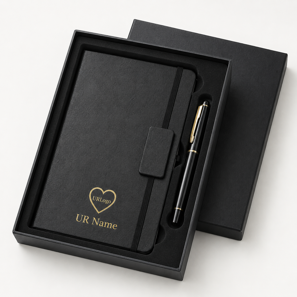 Velevia Loyal Series — Personalized Notebook & Pen Gift Set