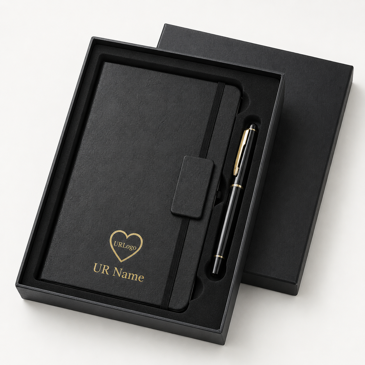 Velevia Loyal Series — Personalized Notebook & Pen Gift Set