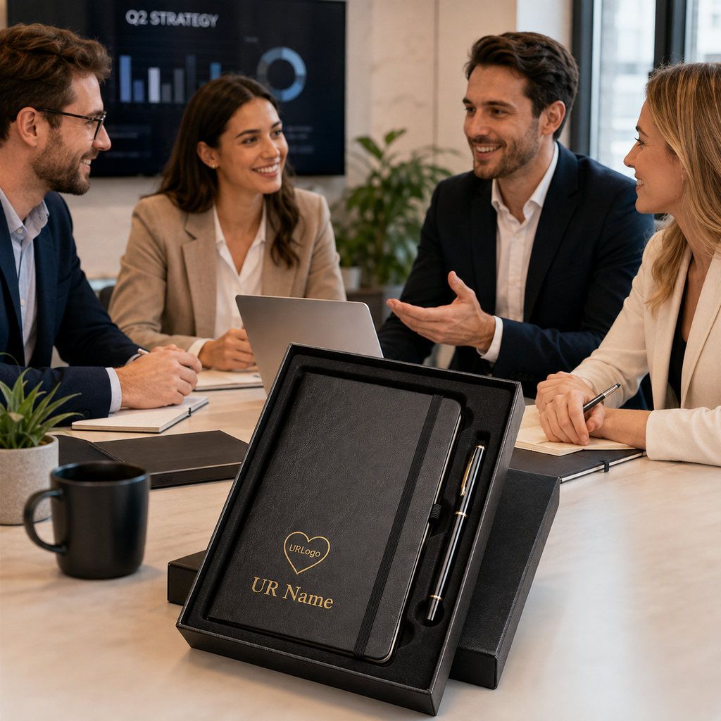 Velevia Loyal Series — Personalized Notebook & Pen Gift Set