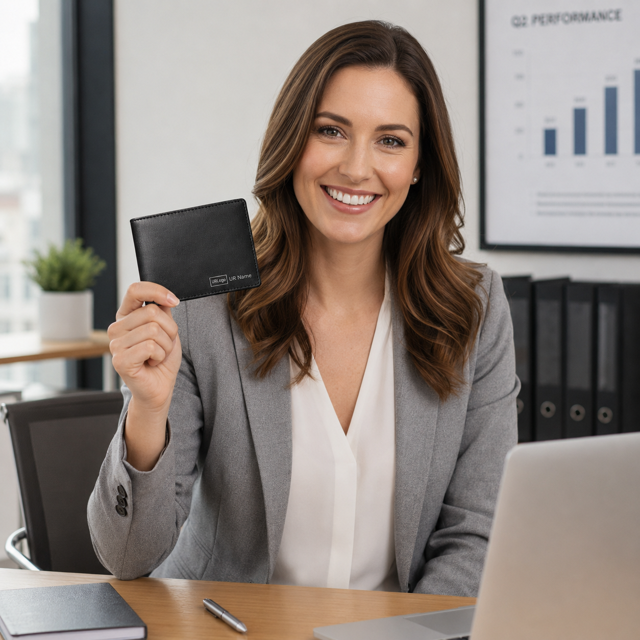 Team Loyalty – Personalized Wallet with Name and Logo Customization Services