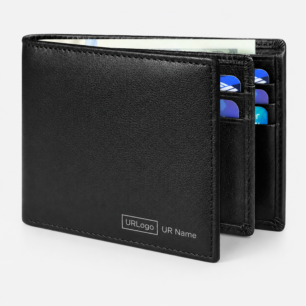 Team Loyalty – Personalized Wallet with Name and Logo Customization Services