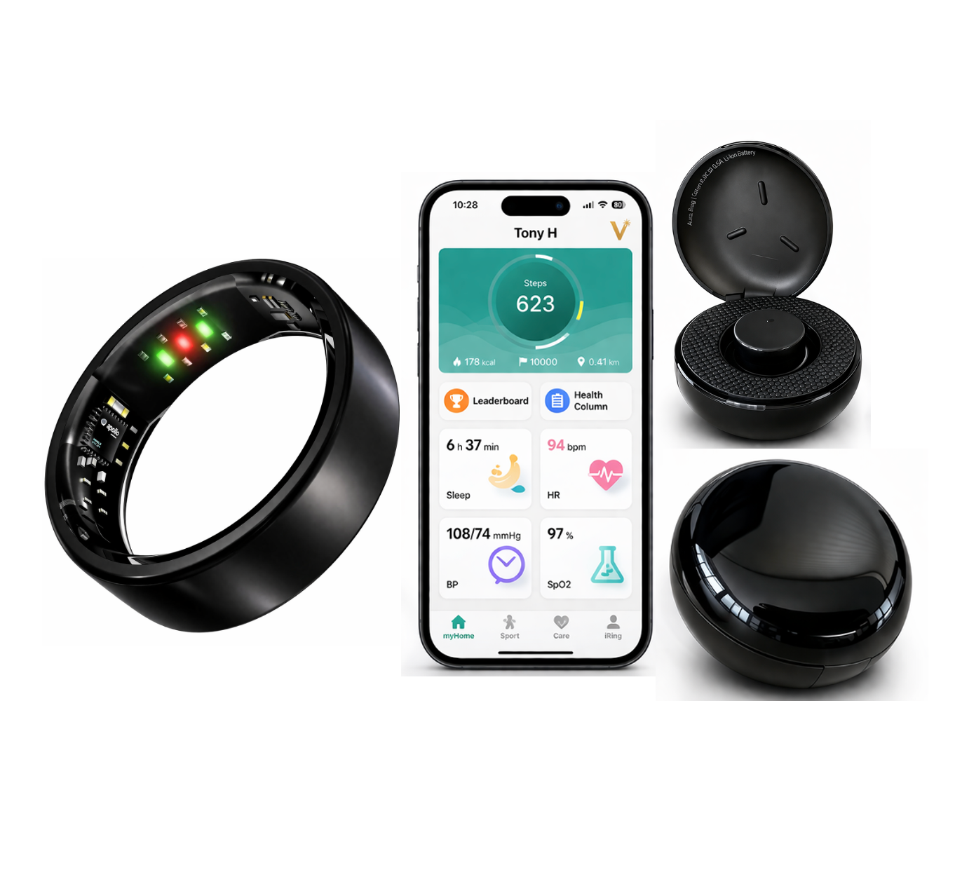 Velevia Smart Series — Aura Ring