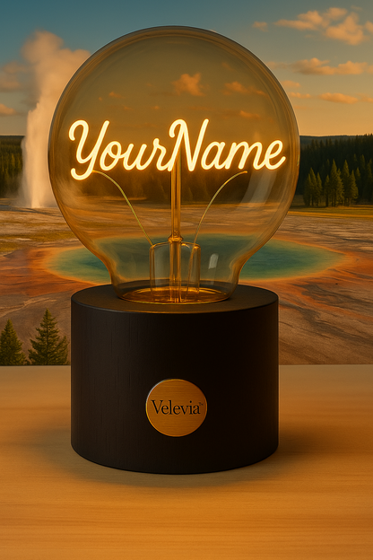 Velevia Aura™ – AI-Designed Personalized Elegant Lamp